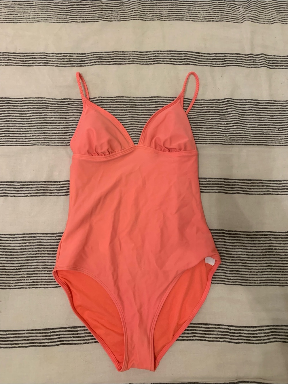 Coral Pink One Piece Women’s Swimsuit